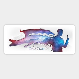 Dhu Can Mug Design Sticker